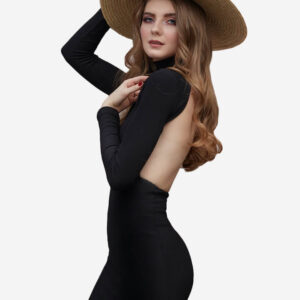 Eterna long dress black单一产品